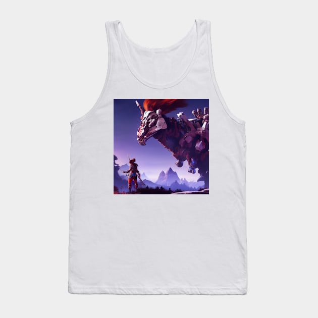 Horizon Zero Dawn 003 Tank Top by Beastlykitty